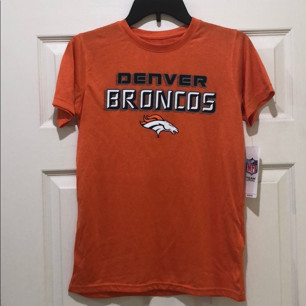 Denver Broncos Youth Shirt. Size Large 12/14